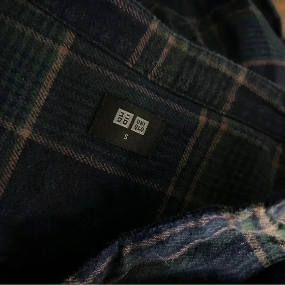 🌟UNIQLO COTTON PLAID  DRESS S - Picture 6 of 13